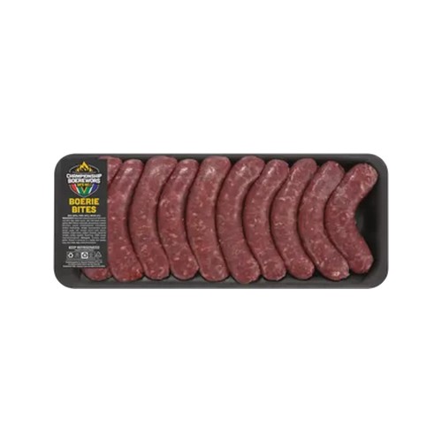 championship boerewors boerie bites 1100g - 1300g