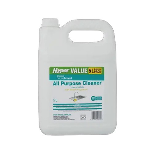 checkers housebrand all purpose cleaner with lemon fragrance 5l