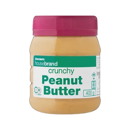 Checkers Housebrand Crunchy Peanut Butter 400g