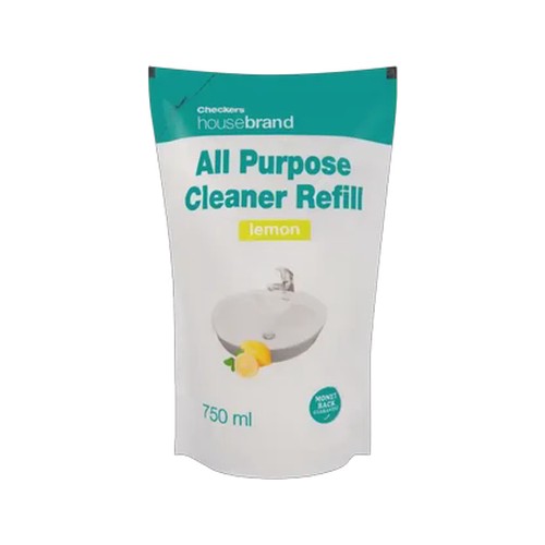 checkers housebrand lemon fragrance all purpose cleaner refill 750ml