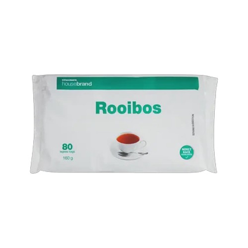 checkers housebrand rooibos tagless teabags 80 pack