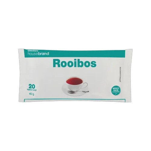 checkers housebrand rooibos teabags 20 pack
