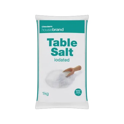 checkers housebrand table salt 1kg