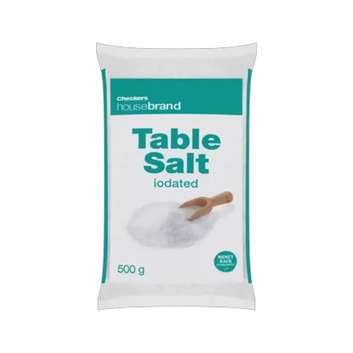 checkers housebrand table salt 500g