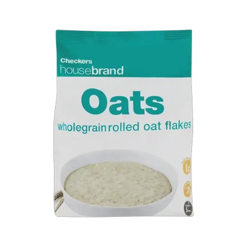 Checkers Housebrand Wholegrain Rolled Oats 1kg