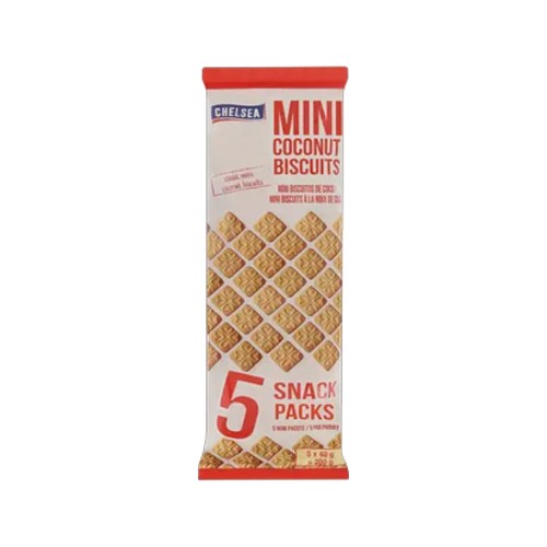 Chelsea Mini Coconut Biscuits 5 x 40g