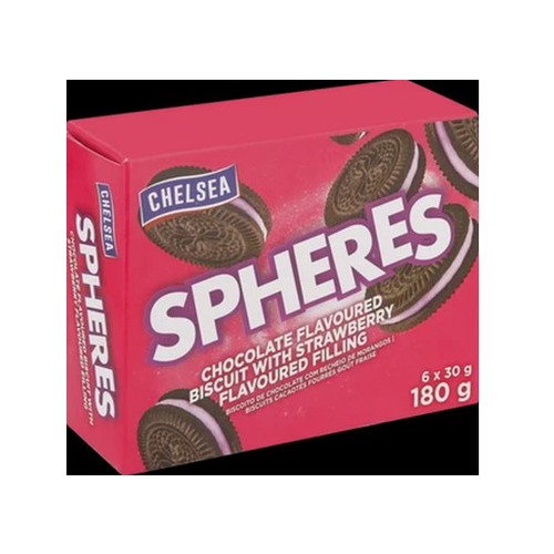 Chelsea Spheres Strawberry Biscuits 180g
