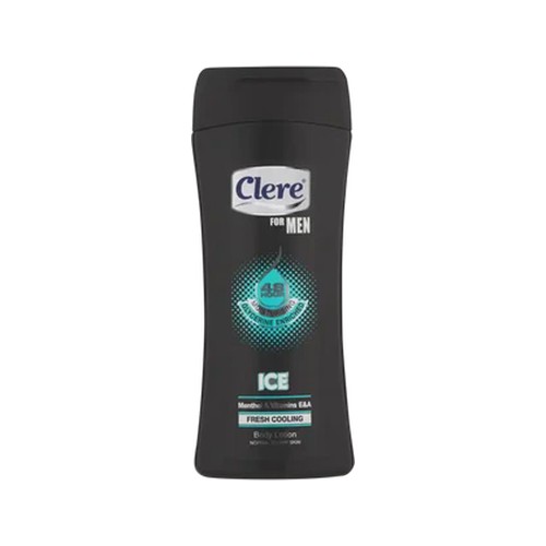 clere for men glycerine enriched ice body lotion bottle 400ml