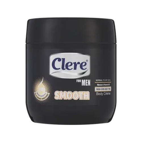 clere for men smooth body cream 450ml