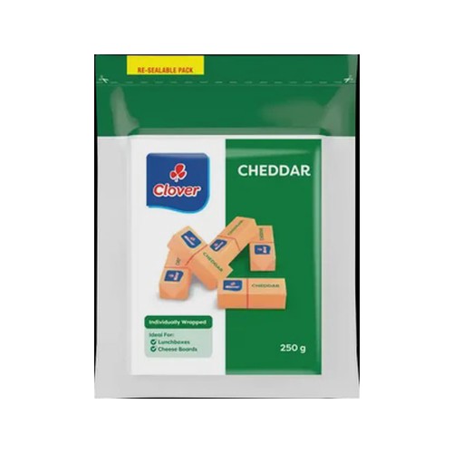 Clover Cheddar Cheese 250g