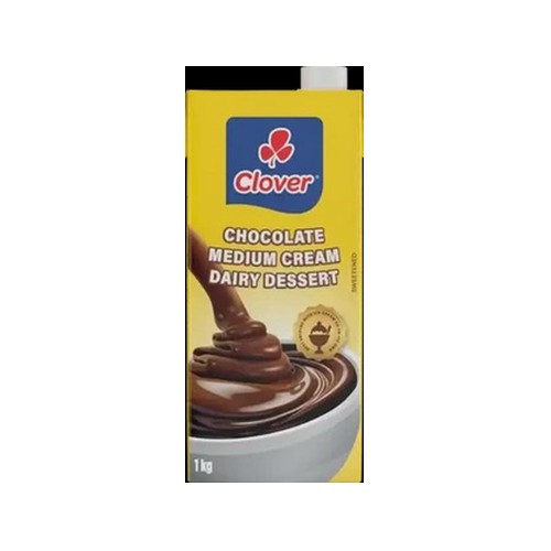 Clover Chocolate Medium Cream Dairy Dessert 1kg