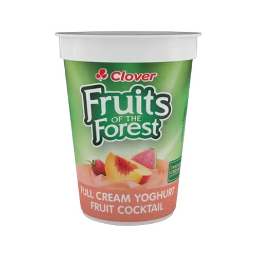 Clover Fruits of the Forest Fruit Cocktail Full Cream Yoghurt 150g