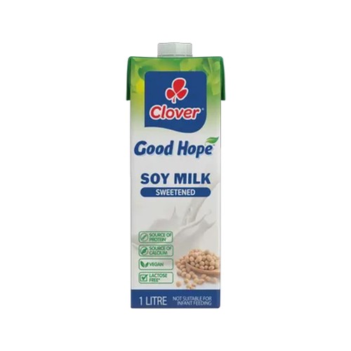 clover good hope sweetened soy milk 1l
