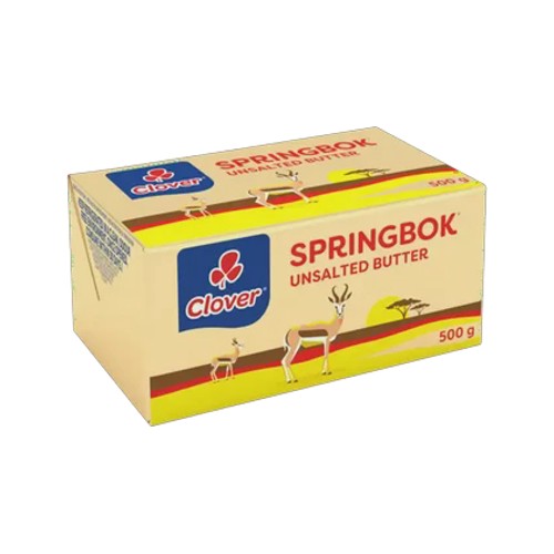 Clover Springbok Unsalted Butter 500g
