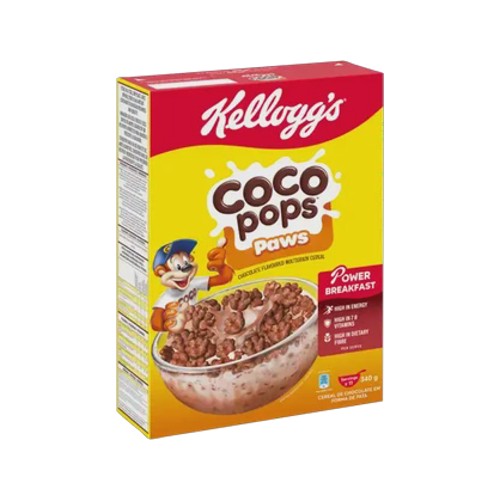 Coco Pops Paws Chocolate Flavoured Multigrain Cereal 340g