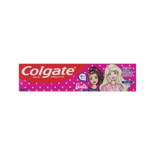colgate kids mild mint flavour barbie anticavity toothpaste 50ml