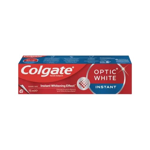 colgate optic white instant whitening toothpaste 75ml