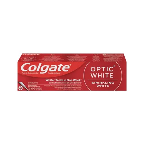 colgate optic white sparkling white whitening toothpaste 75ml