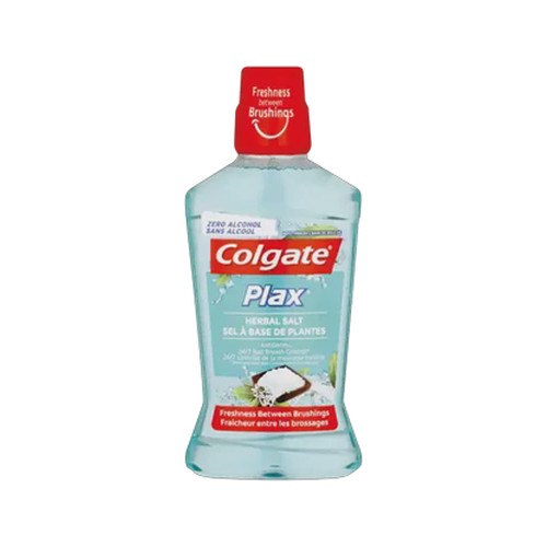 colgate plax herbal salt mouthwash 500ml