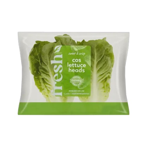 cos lettuce heads
