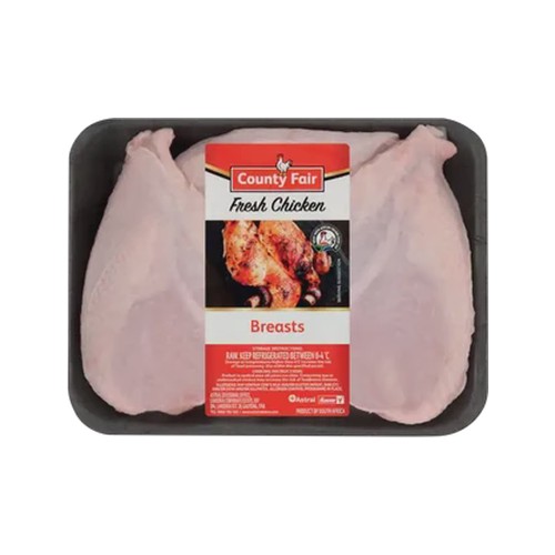county fair fresh chicken breasts 600g - 1000g