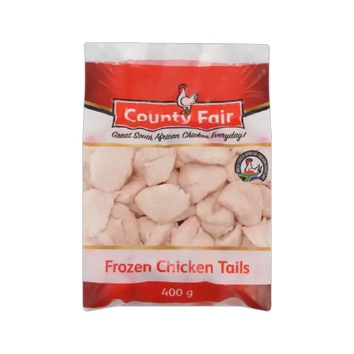county fair frozen chicken tails 400g