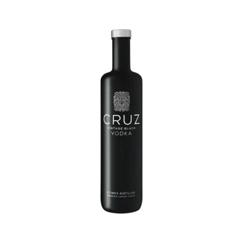 Cruz Vintage Black Vodka Bottle 750ml