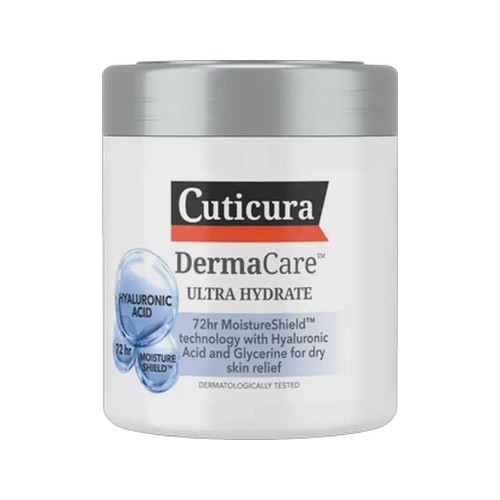 cuticura derma care ultra hydrate cream 450ml