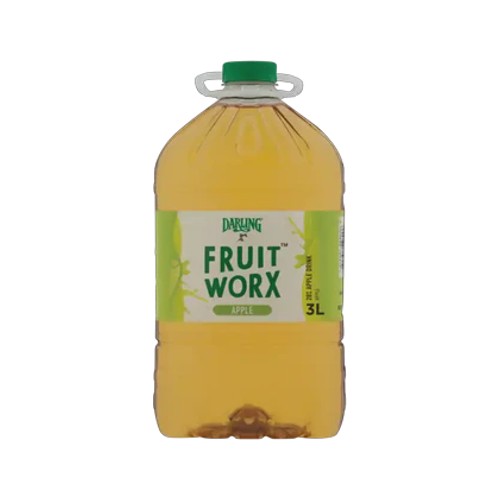 darling fruit worx apple juice 3l