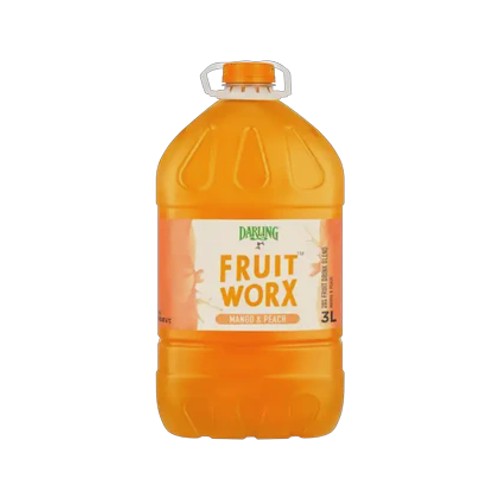 Darling Fruit Worx Mango & Peach Juice 3l