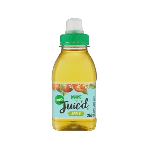 darling juicd 100 apple juice 250ml