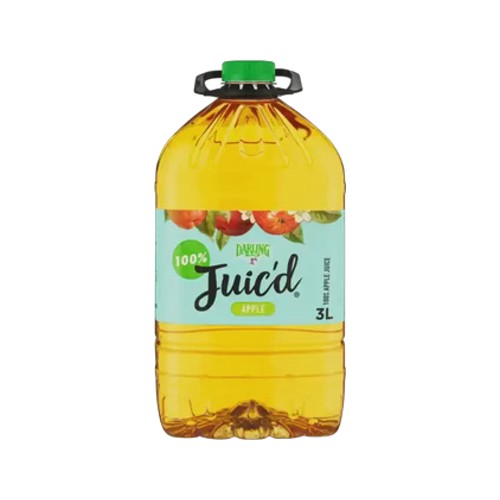 darling juicd 100 apple juice 3l