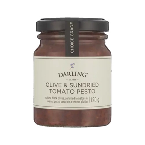 darling olive & sundried tomato pesto 120g