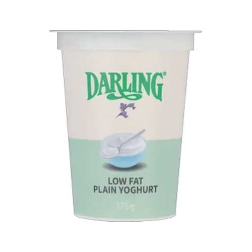 Darling Plain Low Fat Yoghurt 175g