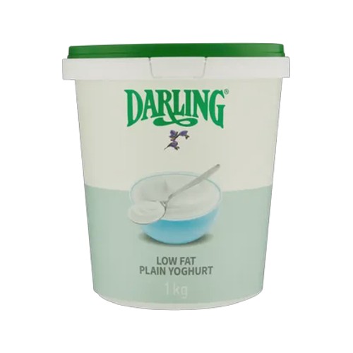 darling plain low fat yoghurt 1kg