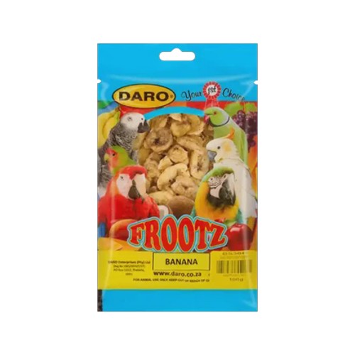 daro frootz banana bird treats 100g