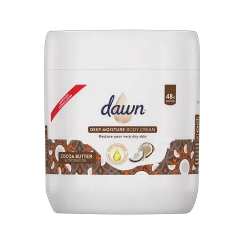 dawn deep moisture body cream 400ml