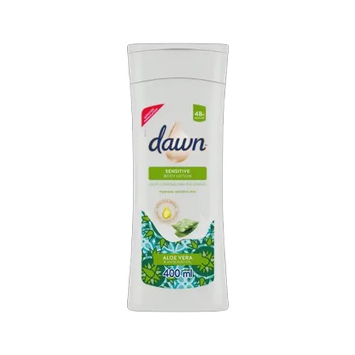 dawn sensitive body lotion 400ml