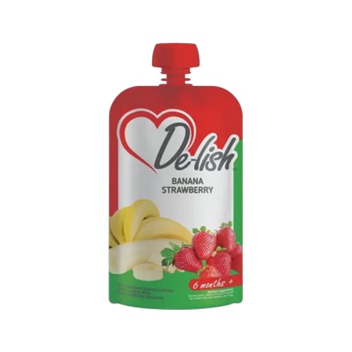 de-lish banana strawberry 110ml