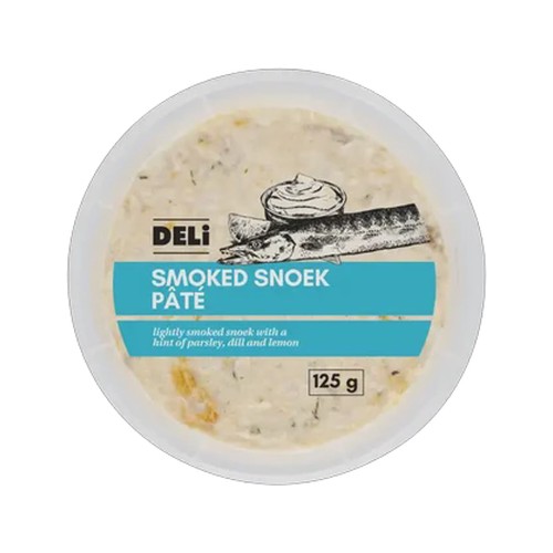 deli smoked snoek pate 125g