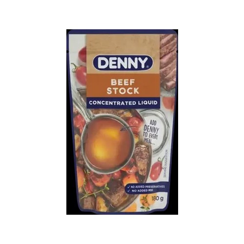 DENNY Beef Stock Concentrated Liquid 180g