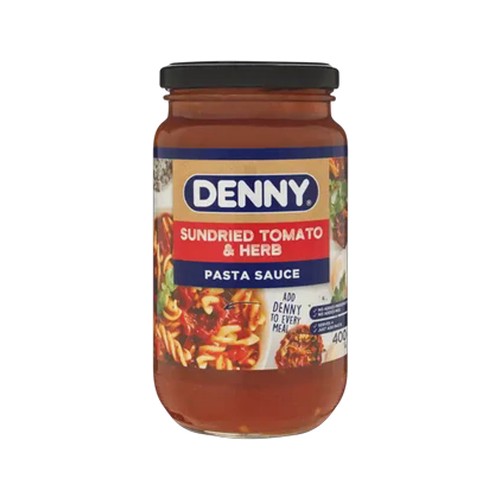 denny sundried tomato & herb pasta sauce 400g