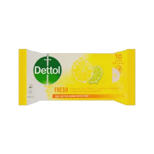 dettol fresh wet wipes 10 pack