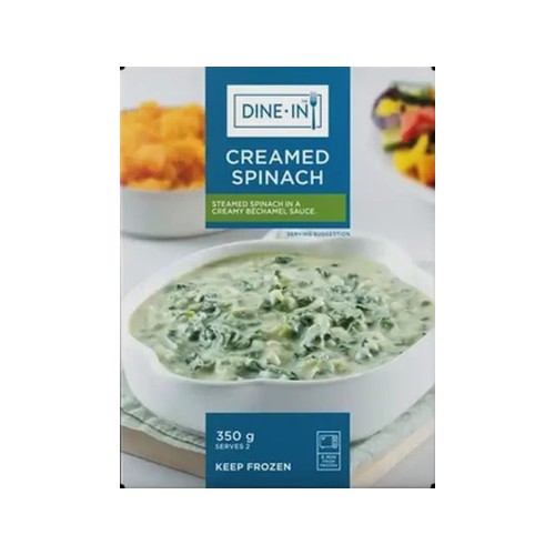 Dine-In Frozen Creamed Spinach 350g