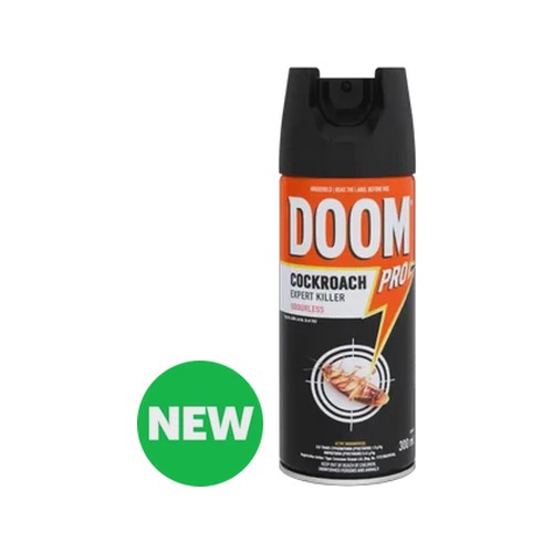 doom pro odourless cockroach expert killer 300ml