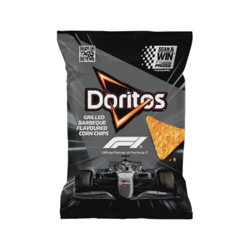 Doritos Bold Crunch Grilled Barbeque Flavoured Corn Chips 145g