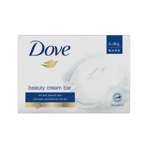 dove beauty cream bar 4 x 90g