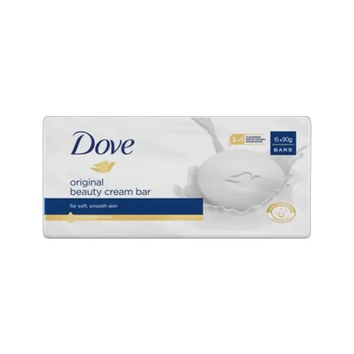 dove original beauty cream bar 6 x 90g