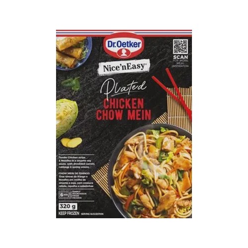 Dr. Oetker Nice'nEasy Frozen Chicken Chow Mein 320g