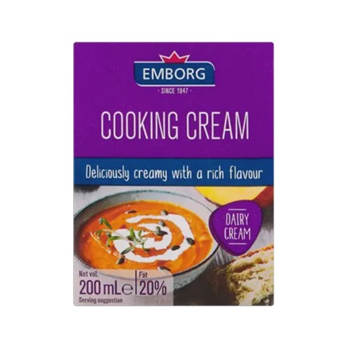 emborg cooking cream 200ml